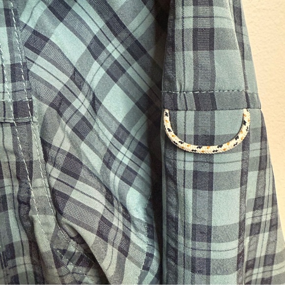 Magellan | Green and Blue Plaid Magwick Loose Fit Shirt | Sz S - Picture 5 of 9